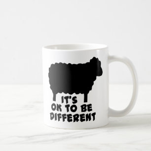 Mug Le mouton noir - ça va être différent
