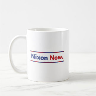 Mug Le Nixon Now (Bumper sticker comme vu sur Kurt Cob