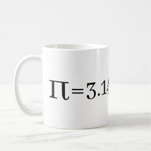 Mug Le nombre Pi Math & Science Amateurs