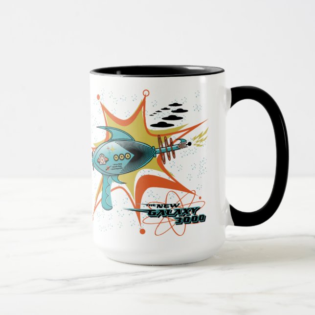 Mug Le nouveau jeu de rayons Galaxy 3000 (Droite)