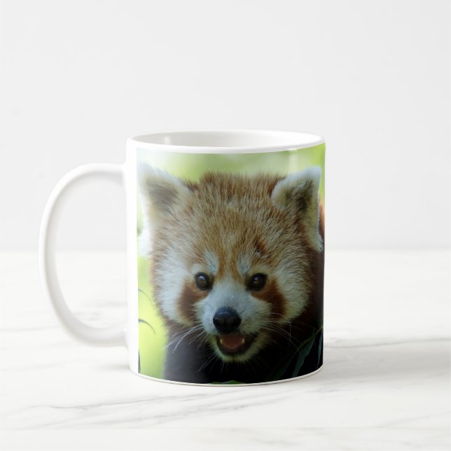 Mug Le panda rouge est éveillé ! (Gauche)