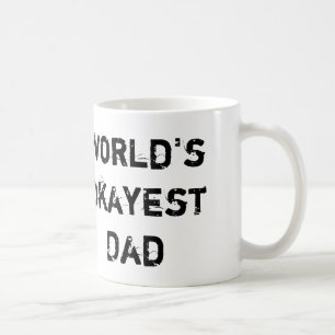 Mug Le papa d'Okayest du monde, prennent 2