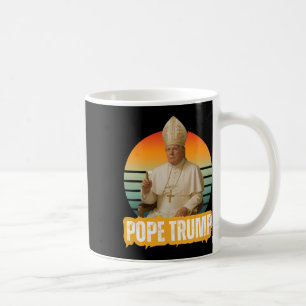 Mug Le pape Trump drôle Trump Vatican Christian Retro
