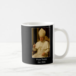 Mug Le pape Trump Est. 2025 Trump Veut Être Le Prochai