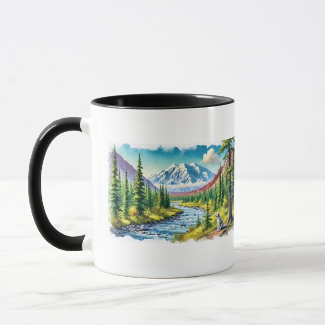 Mug Le Parc national de Denali (Gauche)