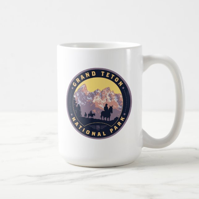 Mug Le Parc national de Grand Teton (Droite)