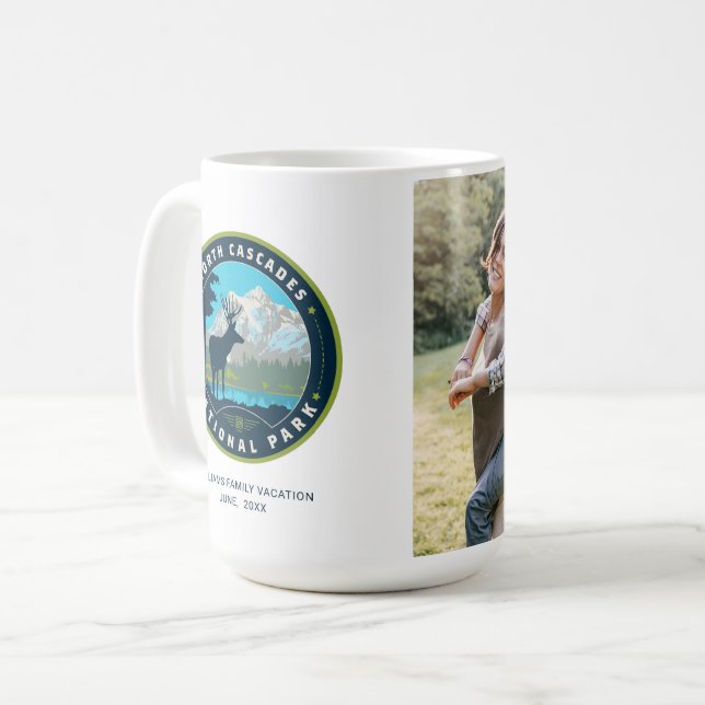 Mug Le Parc national de North Cascades (Devant gauche)