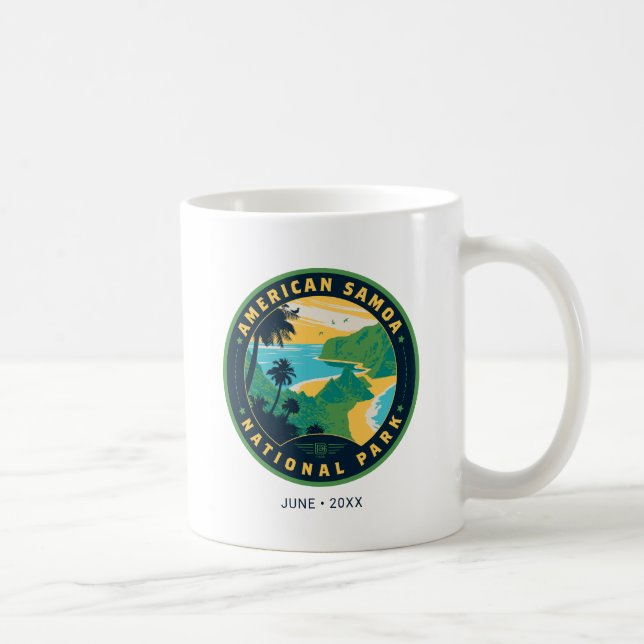 Mug Le Parc national des Samoa américaines (Droite)