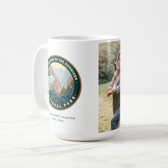 Mug Le Parc national du Canyon Noir (Devant gauche)
