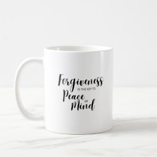 Mug Le pardon est la clé de la paix de l'esprit