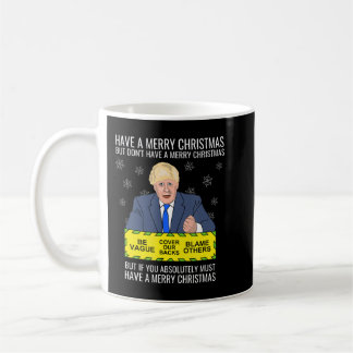 Mug Le parti conservateur anti-Pm Johnson 