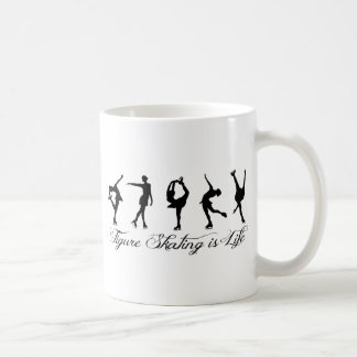 Mug Le patinage artistique est la vie - manuscrit et