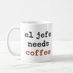 Mug le patron a besoin de café