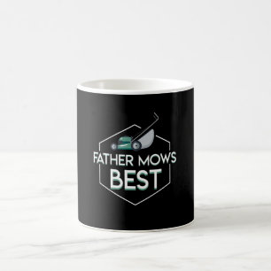 Mug Le père fauche le cadeau de fauchage de père de 
