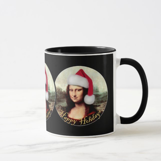 Mug Le Père Noël de Mona Lisa (Droite)