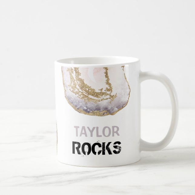 Mug Le *~* personnalisent les parties scintillantes (Droite)
