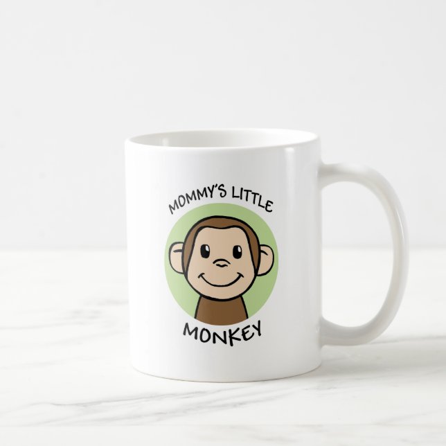 Mug Le petit singe de la maman (Droite)