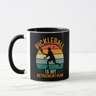 Mug Le Pickleball Est Mon Plan De Retraite