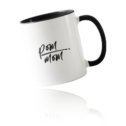 Mug Le plus duveteux amour : POM MOM en écriture fanta