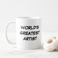 Mug "Le plus grand artiste du monde"