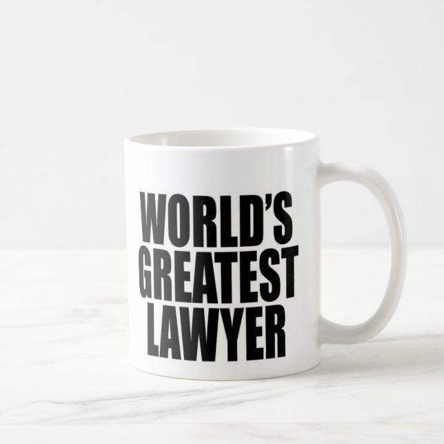 Mug Le plus grand avocat du monde (Droite)