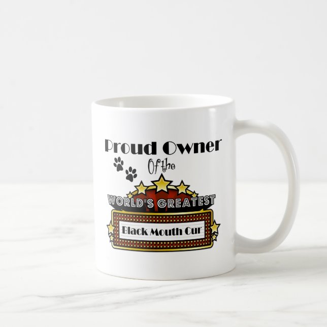 Mug Le plus grand cabot noir de la bouche du monde (Droite)