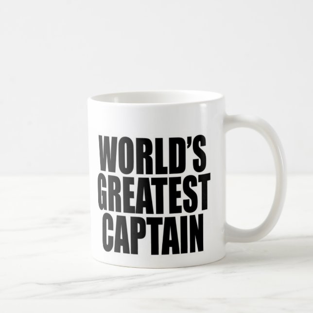 Mug Le plus grand capitaine du monde (Droite)