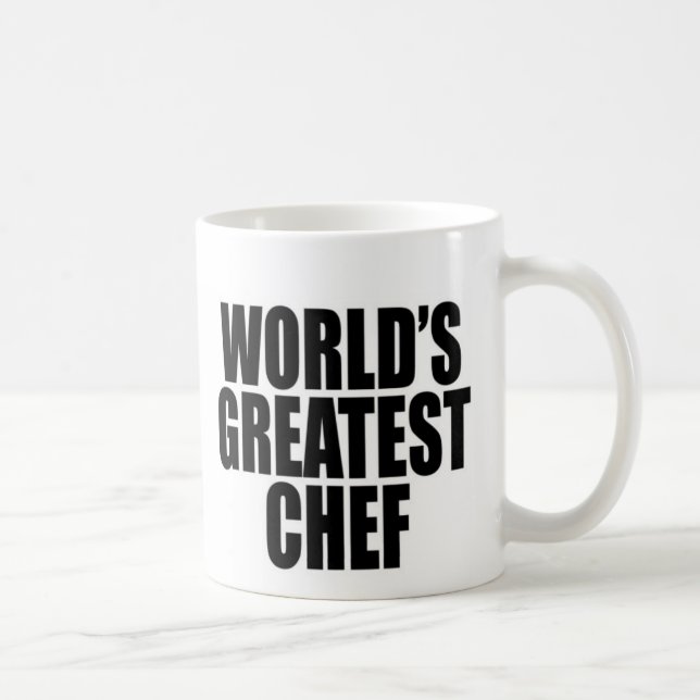 Mug Le plus grand chef du monde (Droite)