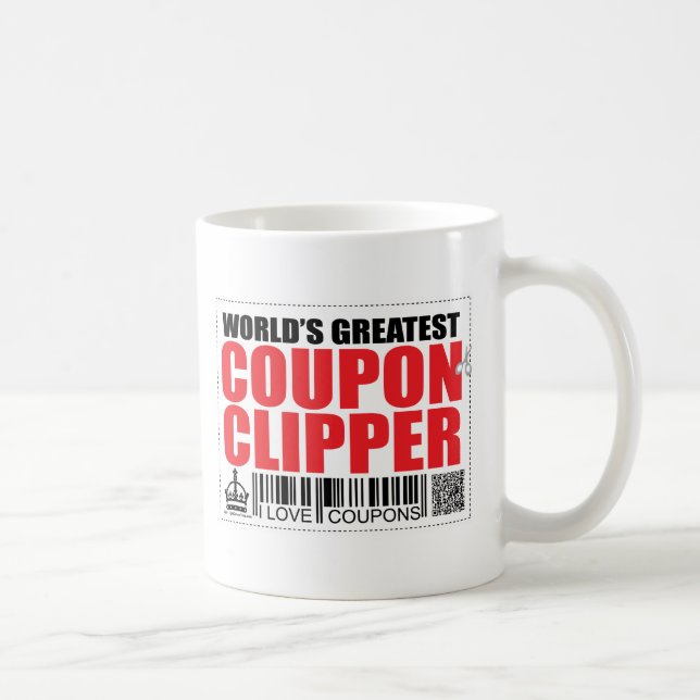 Mug Le plus grand coupeur de coupons-primes du monde (Droite)