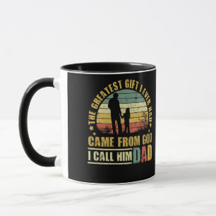 Mug Le Plus Grand Don Que J'Ai Jamais Reçu De Dieu Pap