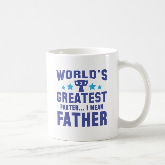 Mug Le plus grand Farter du monde (Droite)