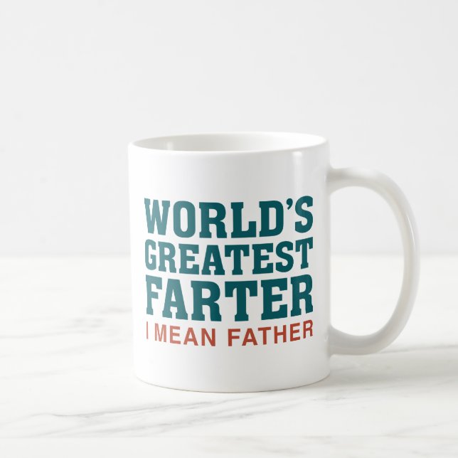 Mug Le plus grand Farter du monde (Droite)