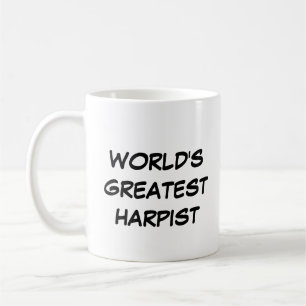 Mug "Le plus grand harpiste du monde"