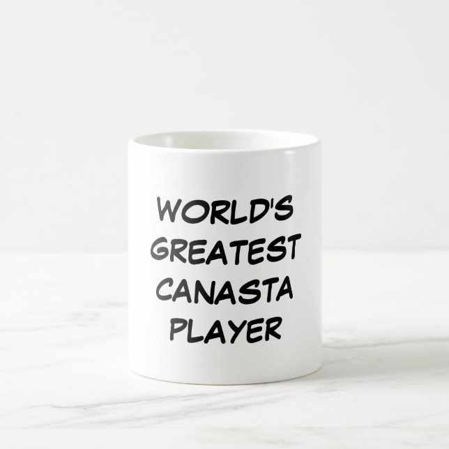 Mug "Le plus grand joueur de Canasta du monde" (Centre)