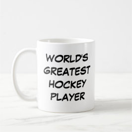 Mug "Le plus grand joueur de hockey du monde"