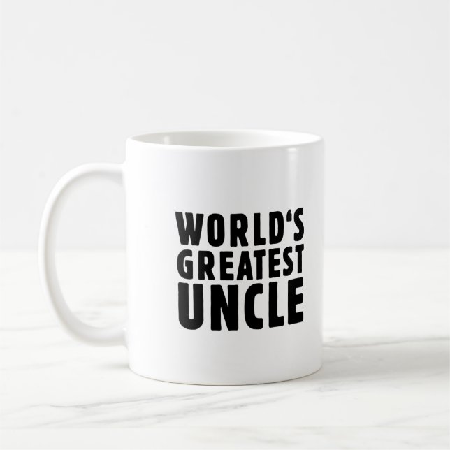 Mug Le plus grand oncle du monde (Gauche)