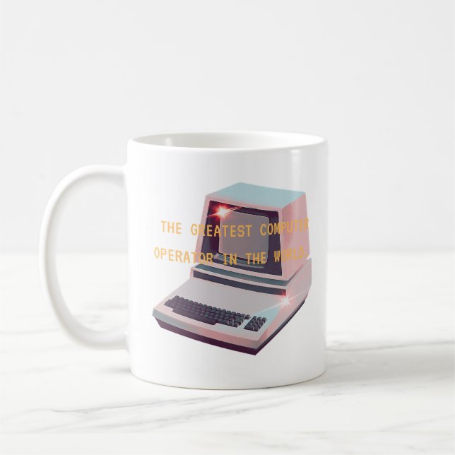 Mug Le plus grand opérateur informatique au monde (Gauche)