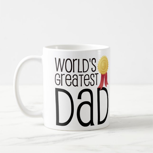 MUG LE PLUS GRAND PAPA DES MONDES (Gauche)