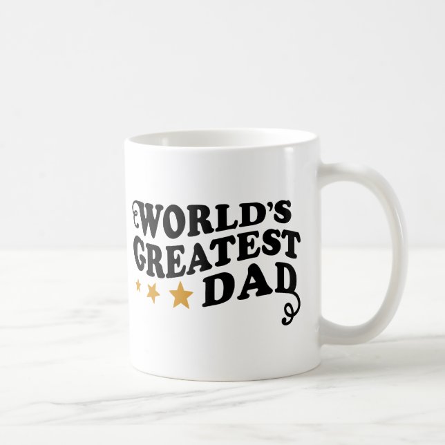 Mug Le plus grand papa du monde (Droite)