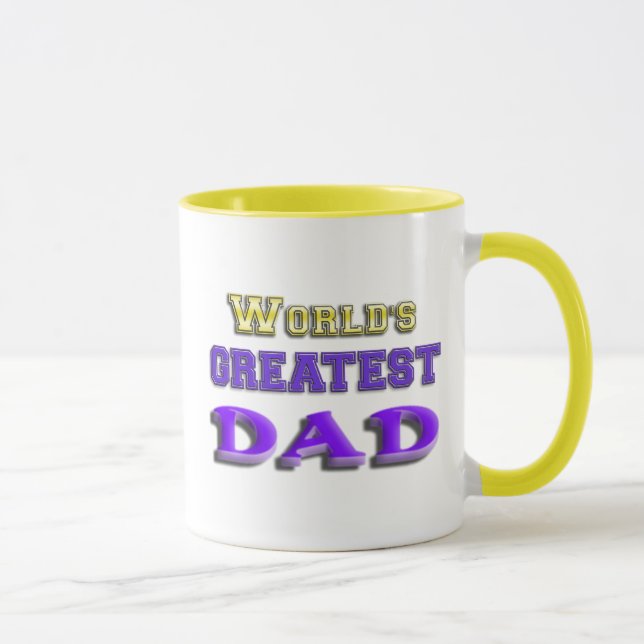 Mug Le plus grand papa du monde (Droite)