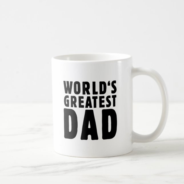 Mug Le plus grand papa du monde (Droite)