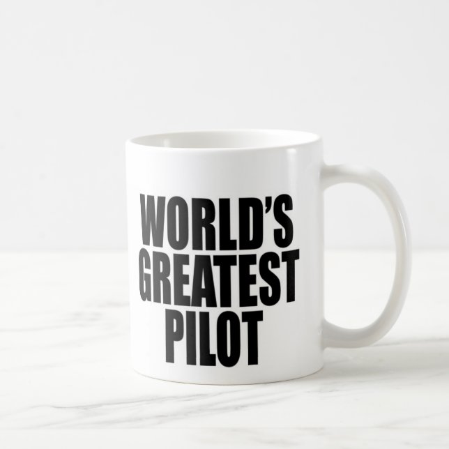 Mug Le plus grand pilote du monde (Droite)