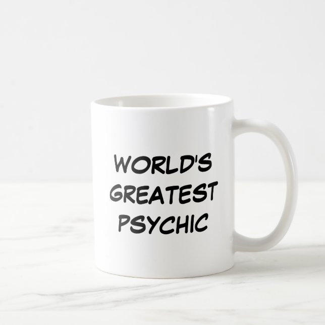 Mug "Le plus grand psychique du monde" (Droite)