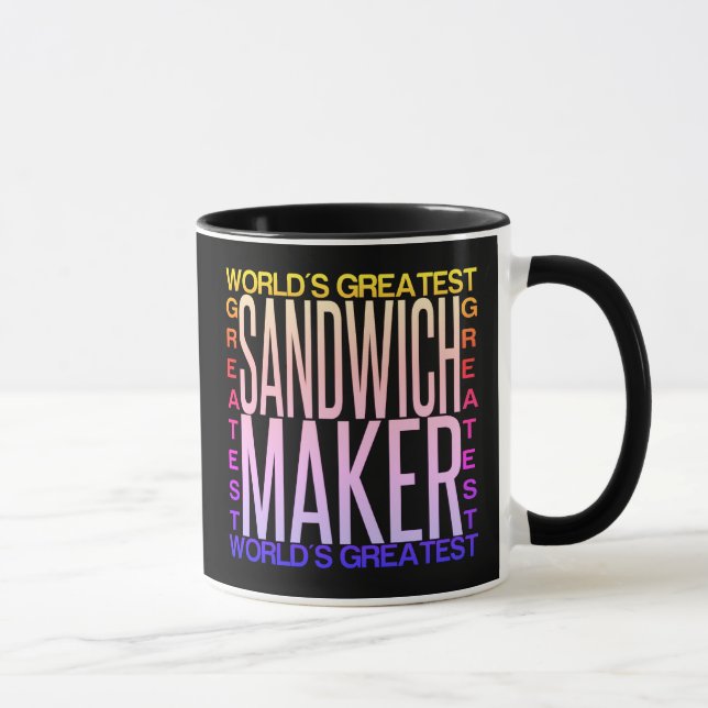 Mug Le plus grand sandwich du monde (Droite)