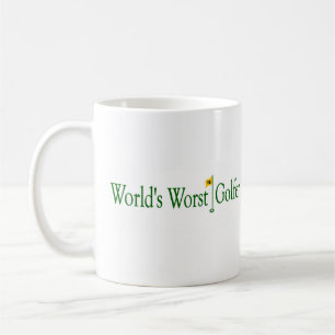 Mug Le plus mauvais golfeur des mondes