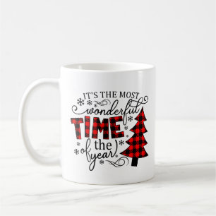 Mug Le plus merveilleux temps de plaid de buffle