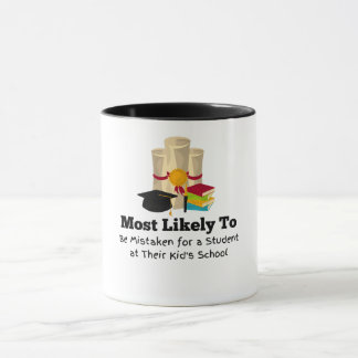 Mug Le plus susceptible d'être confondu cadeau de dipl