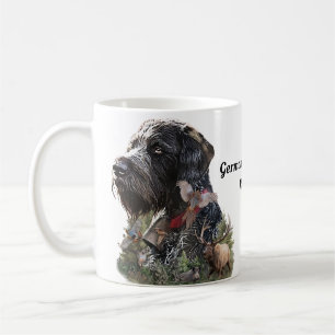 Mug Le pointeur À poils durs allemand