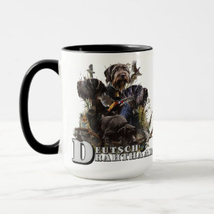 Mug Le pointeur À poils durs allemand
