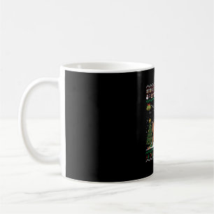 Mug Le poison de Beaver Ugly Xmas Funny Santa Riding B